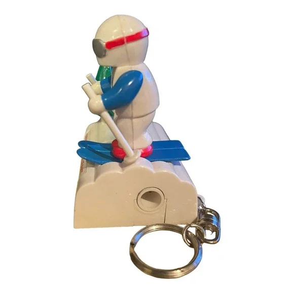 1998 McDonald’s Nagano Olympics SKIING KEYCHAIN PENCIL SHARPENER Japan Exclusive - Picture 2 of 6